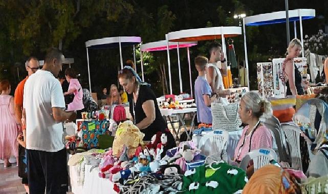 Kemer’de üreten ev hanımları kermesi