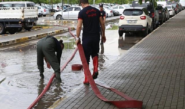 Kocaeli Büyükşehir su baskınlarına karşı teyakkuzda