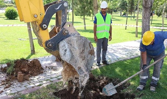 Konya Büyükşehir Yeşil Alanlarda Akıllı Su Sayaçları Kullanıyor