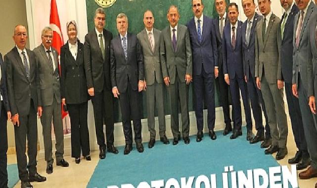 Konya Protokolünden Bakan Özhaseki’ye Ziyaret