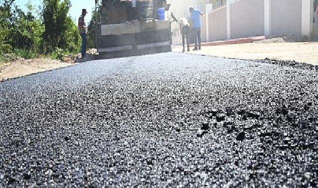 Kuzdere Mahallesi 2’nci Cadde’de asfaltlama çalışmaları başladı