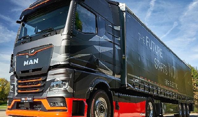 MAN eTruck, heyecan verici görünümü ile ‘2023 Red Dot Tasarım Ödülü’nü kazandı