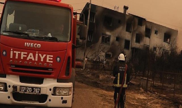 Manavgat Ahmetler sakinlerine yangınla mücadele eğitimi verildi
