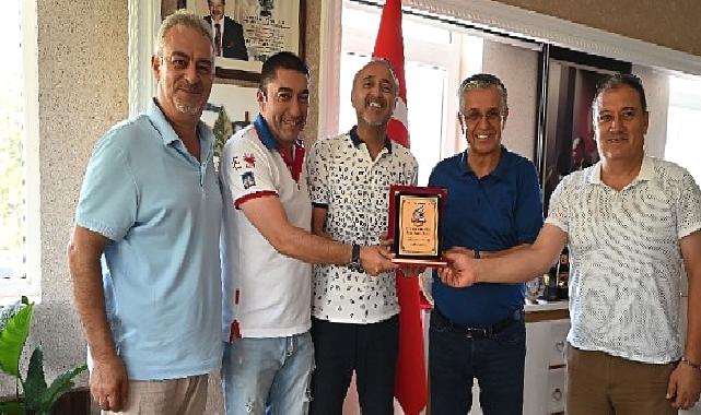 Masterler Turnuvası öncesinde Başkan Topaloğlu’na ziyaret