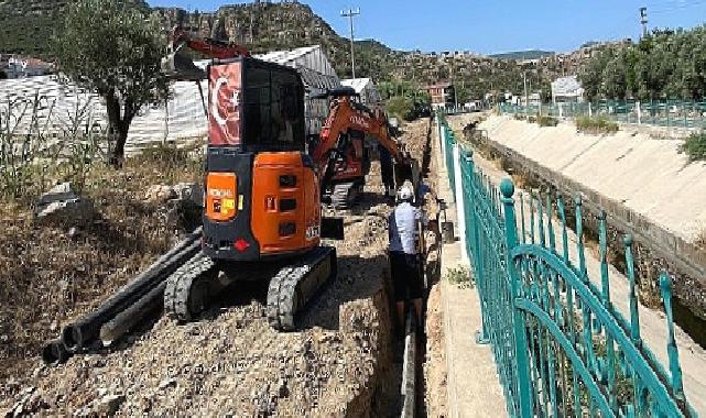 Muğla Büyükşehirden Fethiye’ye 20 Bin Kişilik Ek İçme Suyu Çalışması