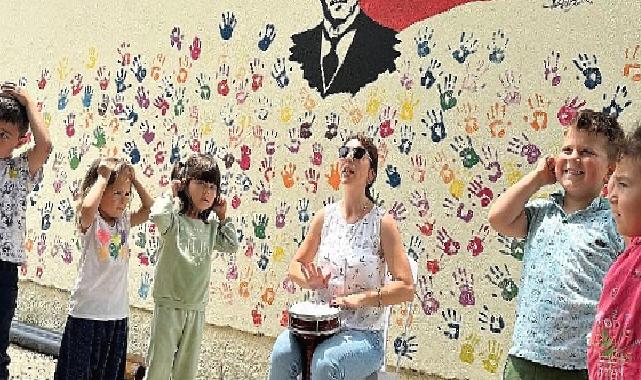 Nilüfer’in çocukları yaz atölyeleriyle şen şakrak
