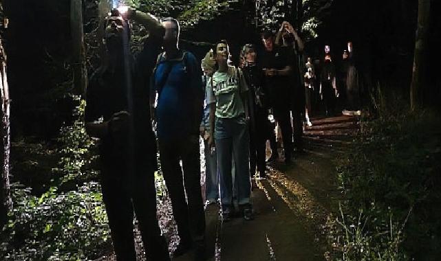 Ormanya’da macera dolu gece yürüyüşü