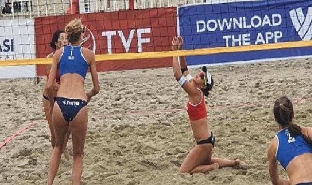 Plaj voleybolunda Bioderma Pro Beach Tour Ölüdeniz Etabı Pazar canlı yayınla D-Smart ve D-Smart Go’da