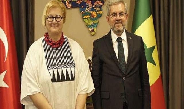 Rektör Ünüvar, Senegal Yükseköğretim Bakanı Balde ile görüştü
