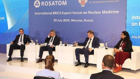 Rusya Sağlık Bakanlığı ve Rosatom’un düzenlediği BRICS Uluslararası Nükleer Tıp Uzman Forumu Moskova’da başladı