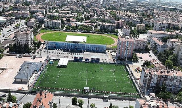 Selçuklu Belediyesi Sentetik Çim Saha ve İdari Bina düzenlenen törenle açıldı