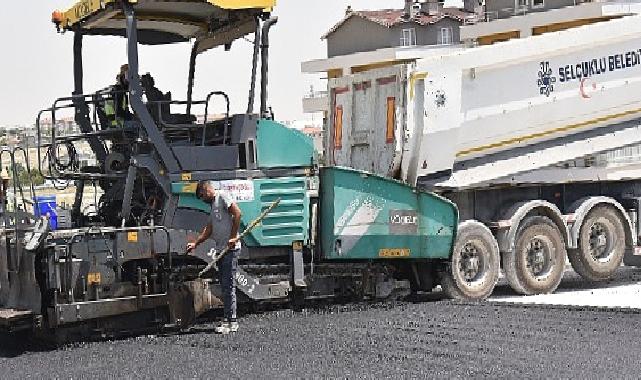 Selçuklu’da asfalt sezonu yoğun tempoda devam ediyor
