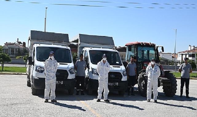 Selçuklu’da haşere ilaçlaması sürüyor