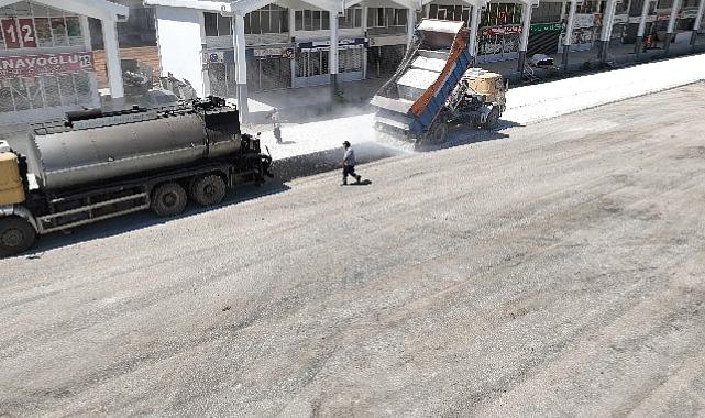 Serik Çandır Toptancı Hali baştan sona yenilendi