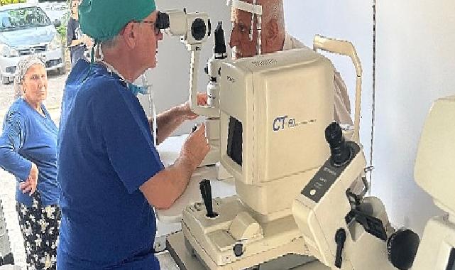 Türk Oftalmoloji Derneği’nin gezici göz muayene aracı Hatay’da