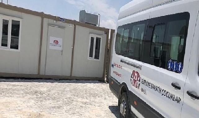 Türkiye Spastik Çocuklar Vakfı’nın deprem bölgesindeki üçüncü hizmet birimi hizmete başladı