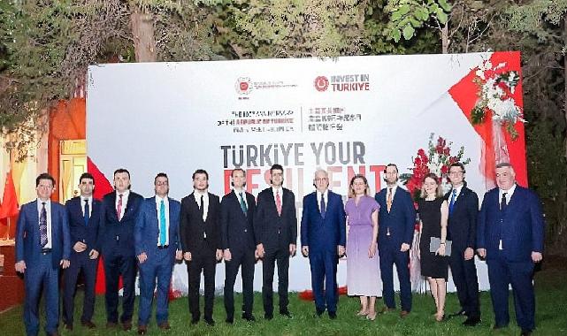 “Türkiye Yüzyılı Yatırım Resepsiyonu” Pekin’de Gerçekleştirildi