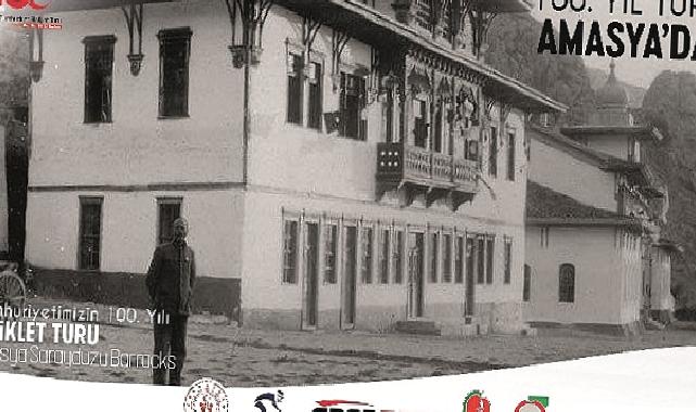 100.Yıl Cumhuriyet Bisiklet Turu’nun 2. etabında bisikletçiler Amasya’dan Havza’ya pedal basacak