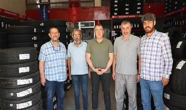 AK Parti Milletvekili Özgün ve Belediye Başkanı Savran esnaf ziyaretlerinde bulundu