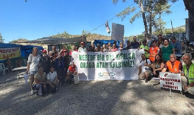 Akbelen Direnişine Efes Selçuk’tan destek