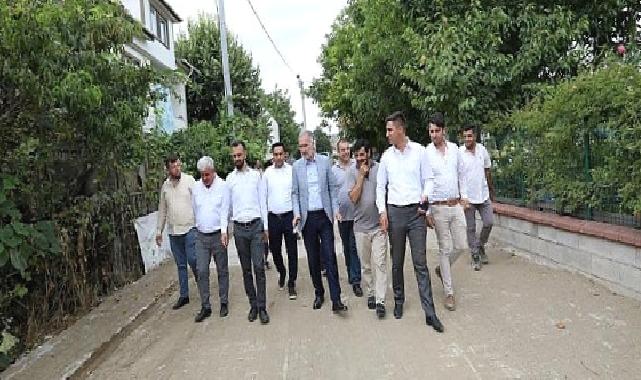 Akhisar Mahallesinde 65 Sokakta Kaplama Çalışması Başlatıldı
