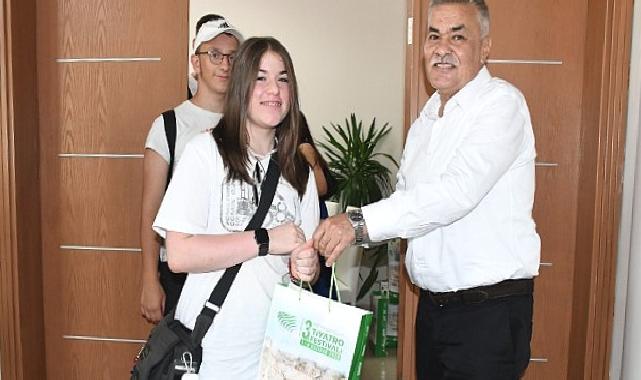 Alman öğrenciler “Kardeş Kent” projesi kapsamında Torbalı’da