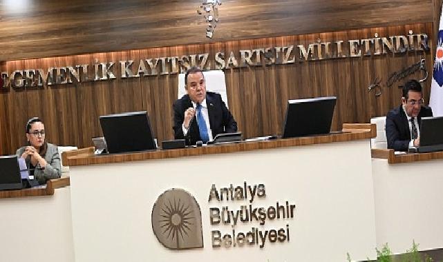 Antalya’ya temiz bir gelecek için ASAT Meclisi’nden krediye onay