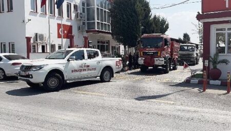 Aydın Büyükşehir Belediyesi İtfaiyesi Çanakkale yangınına müdahale için yola çıktı