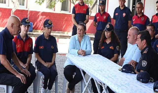 Aydın’ın “Ateş Savaşçıları”ndan Başkan Çerçioğlu’na Doğum Günü Sürprizi