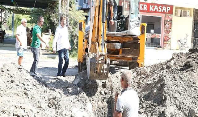 Başkan Arslan, Altınkum’da çalışmaları denetledi