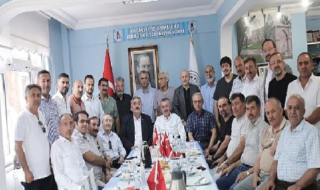 Başkan Büyükakın, Erzurum Vakfı’na konuk oldu