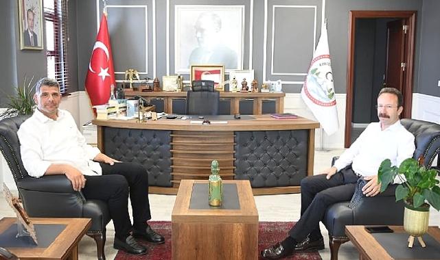 Başkan Kocaman’dan Kaymakam Yamlı’ya ziyaret