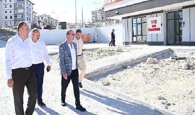 Başkan Pekyatırmacı yatırımları yerinde inceledi