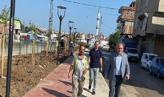Canik’te Yeni Sosyal Donatı Alanları Göz Dolduruyor