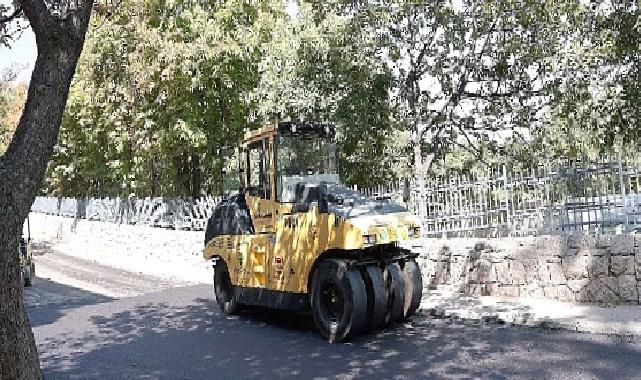 Çankaya Belediyesi asfalt hedefinde adım adım ilerliyor