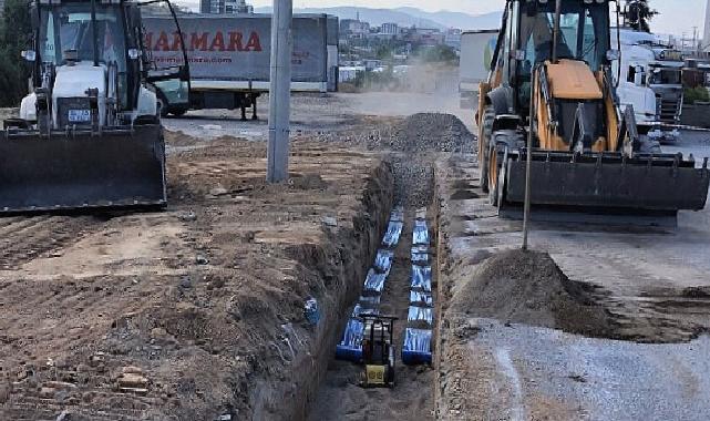 Çayırova’ya Yeni İçme Suyu ve Kanalizasyon Hatları Yapılıyor