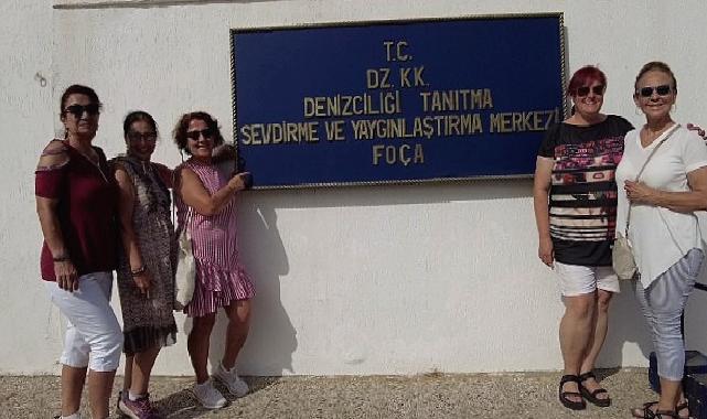 Foça Denizciliği Tanıtma Sevdirme Merkezi vatandaşların ilgi odağı oldu
