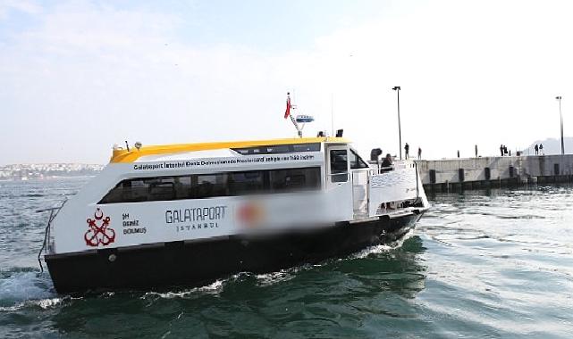 Galataport İstanbul ve Şehir Hatları iş birliği ile deniz ulaşımında yeni konsept: Galataport İstanbul Deniz Dolmuş