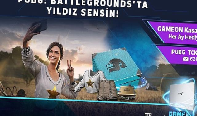 GAMEON farkıyla PUBG’de GAMEON Kasası her ay hediye