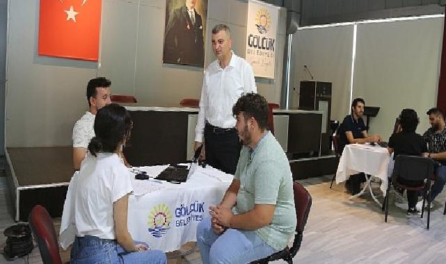 Gölcük Belediyesi Üniversite tercihlerinde öğrencilerin yanında