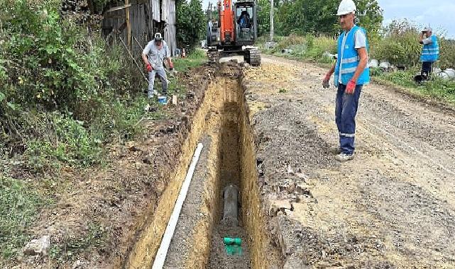 İSU, İzmit Kurtdere Mahallesi’ne Yeni İçme Suyu ve Kanalizasyon Hattı Yapılıyor