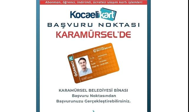 Karamürsel Seyahat Kartları Ofisi hizmete başlıyor