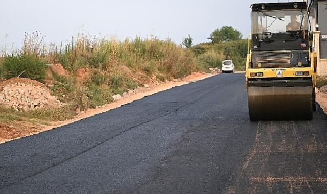 Kartepe’de 270 ton asfalt serildi