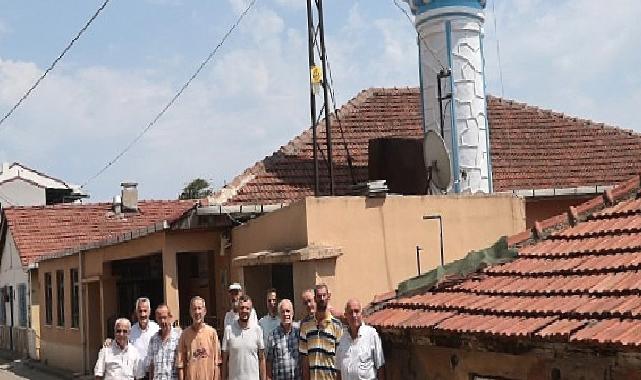 Kocaeli Büyükşehir, Eren Bayırı Camii’nin dayanıksız minaresini yeniledi