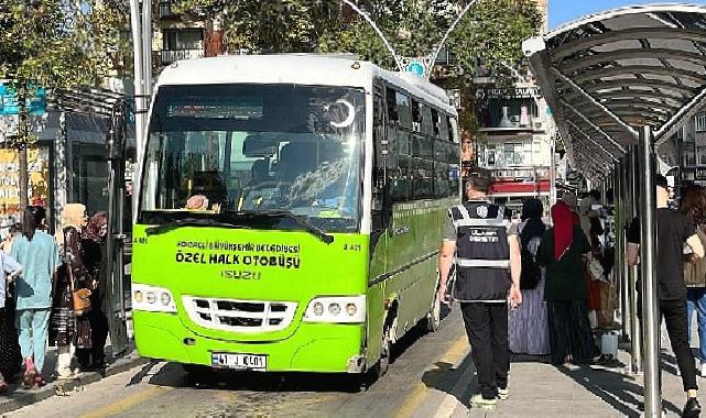 Kocaeli Büyükşehir’den toplu taşıma araçlarına denetim