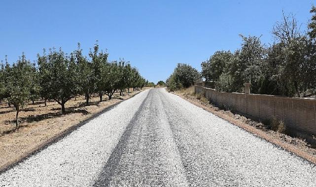 Konya Büyükşehir Bozkır-Harmanpınar Mahalle Yolunu Tamamladı