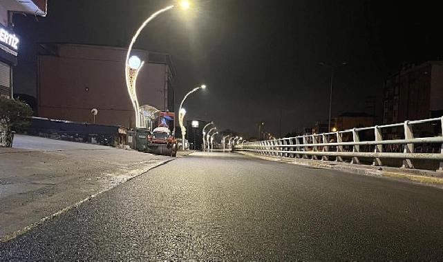 Körfez Eşref Bitlis Caddesi ışıl ışıl oldu