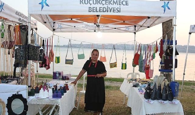 Küçükçekmece Belediyesi Kadın Emeği Pazarı, göl kenarında vatandaşlarla buluşuyor