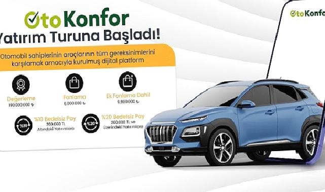 OtoKonfor, Startup Burada Üzerinden Paya Dayalı Kitle Fonlaması Kampanyasına Başladı!