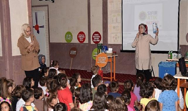 Selçuklu Belediyesi’nden Cami ve Yaz Kur’an Kurslarında Sıfır Atık Eğitimi